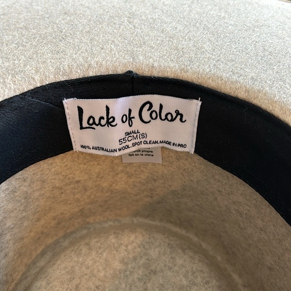 Lack of Color Carlo Wool Rancher in Speckled Grey/Cream - Picture 9 of 10